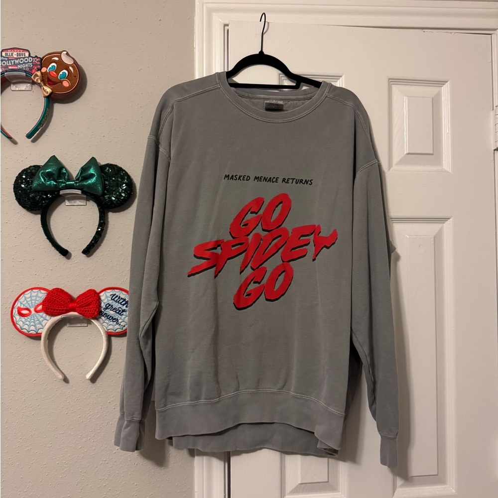 Adelaide’s Fort Spider-Man Sweatshirt